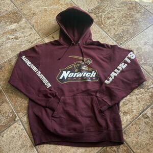 vintage norwich university champion hoodie